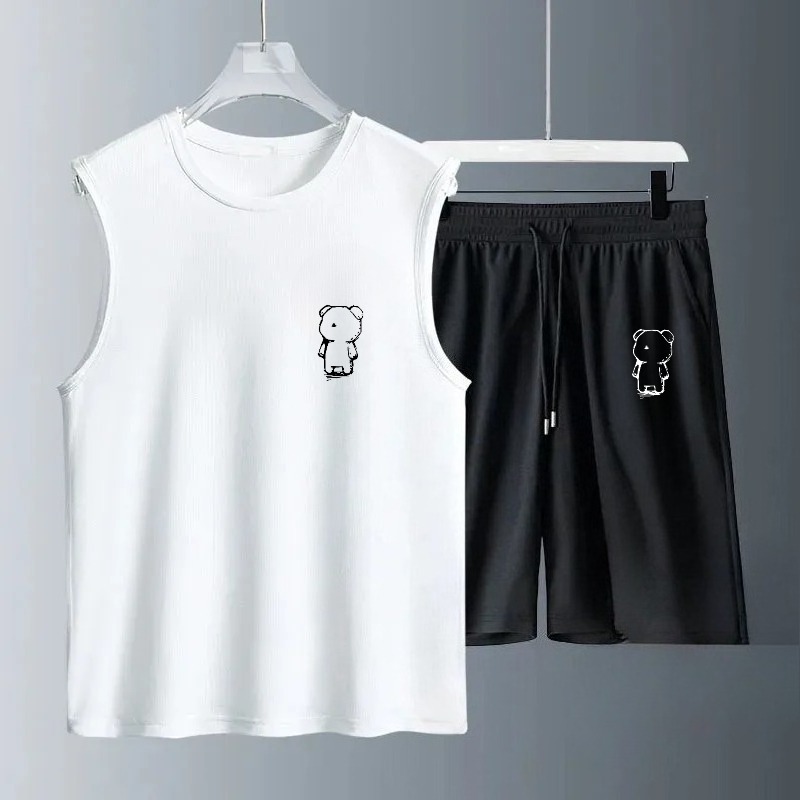 Summer Clothing - 남성용 탱크탑 세트 2026 여름 빠른