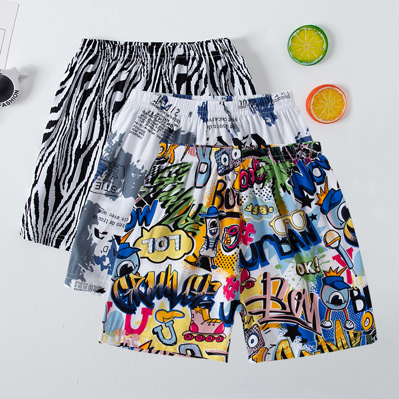 Summer Clothing Toddler - 여름 아동용 컬러 프린팅 얇은 비치
