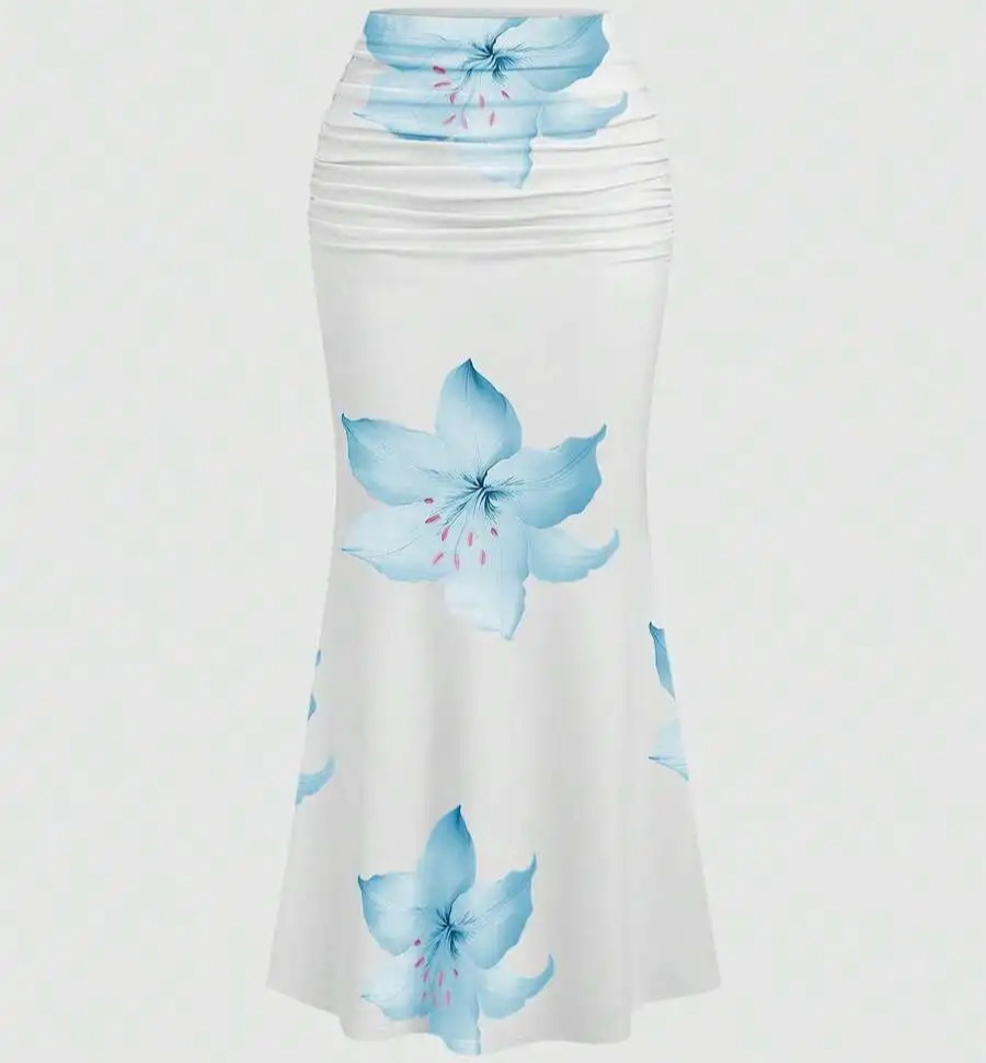 Summer Clothing For 60 Year Old Woman - 여성용 패셔너블 롱 스커트 바디콘 미디