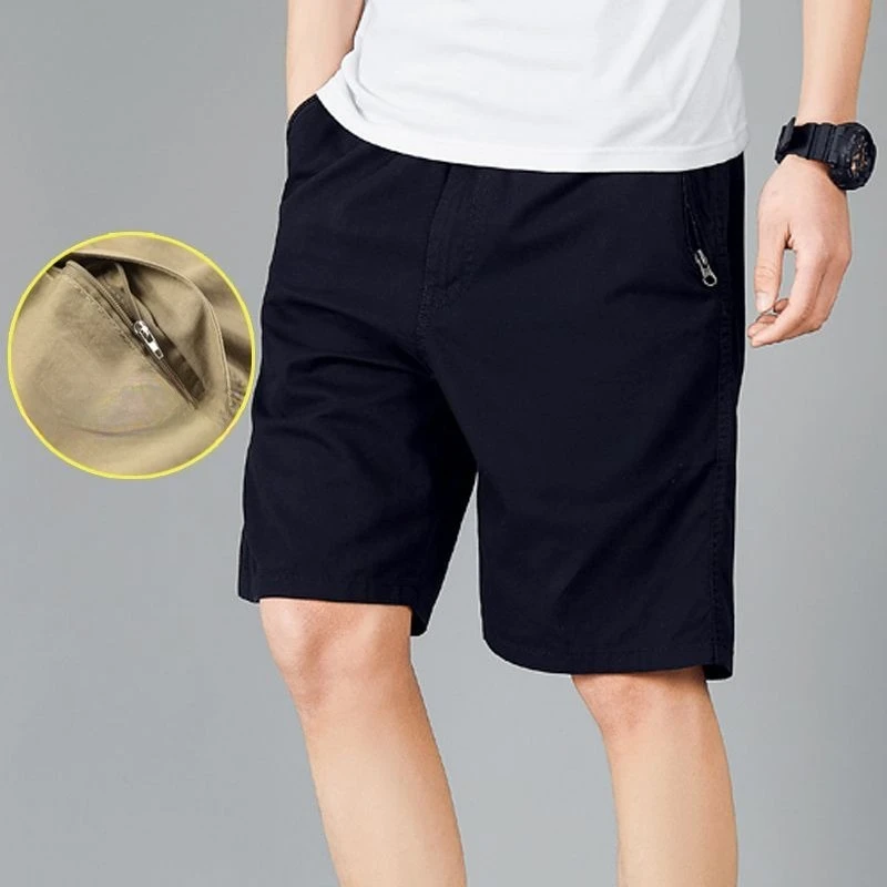 Summer Clothing Deals - 남성용 반바지 스포츠 스웨트 지퍼 배기