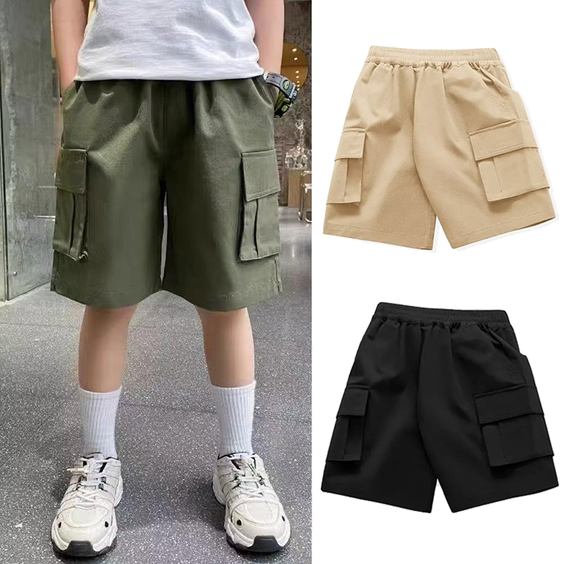 Summer Clothing Teens - 캐주얼 소년 스포츠 반바지, 십대 어린이