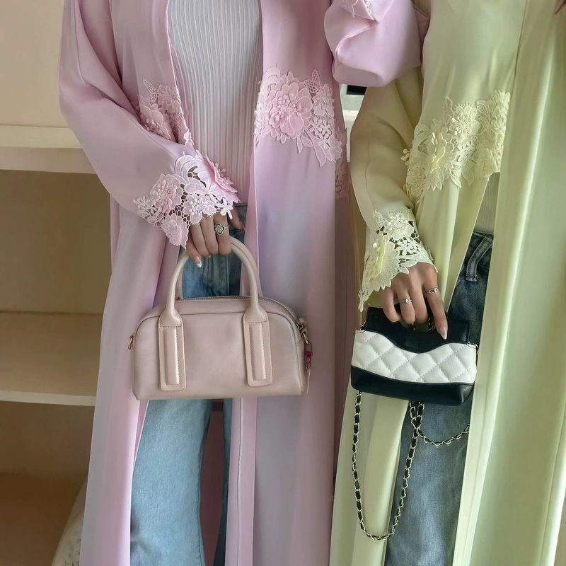 2026 자수 플로럴 무슬림 아바야 드레스 히잡 세트  - Summer Clothing Hijab 리뷰 및 가격