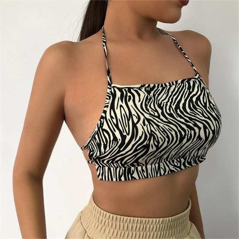 여성 슬림 민소매 크롭 크롭 탑, 섹시한 홀터 캐미솔, - Summer Clothing Zara 리뷰 및 가격