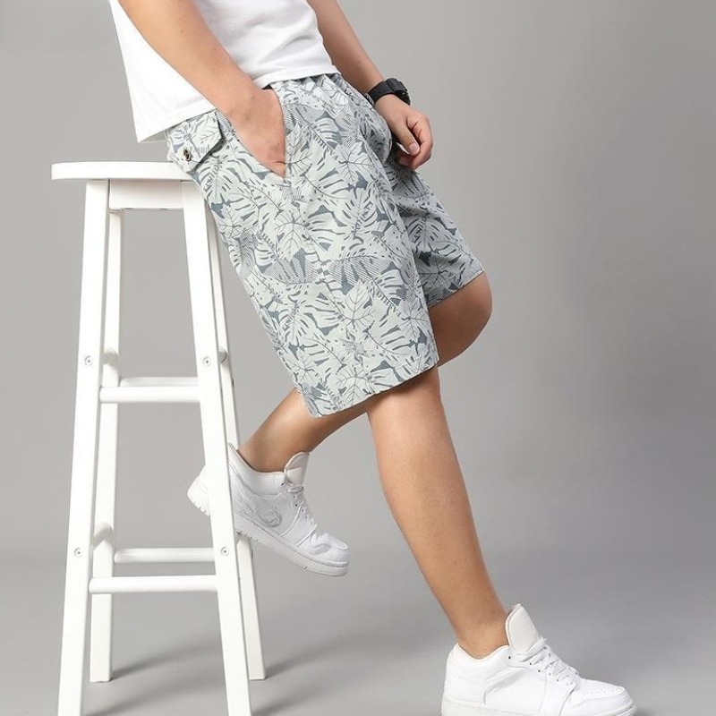 GELITAYIN 남성용 반바지 프린트 보드 루즈 롱  - Summer Clothing Deals 리뷰 및 가격