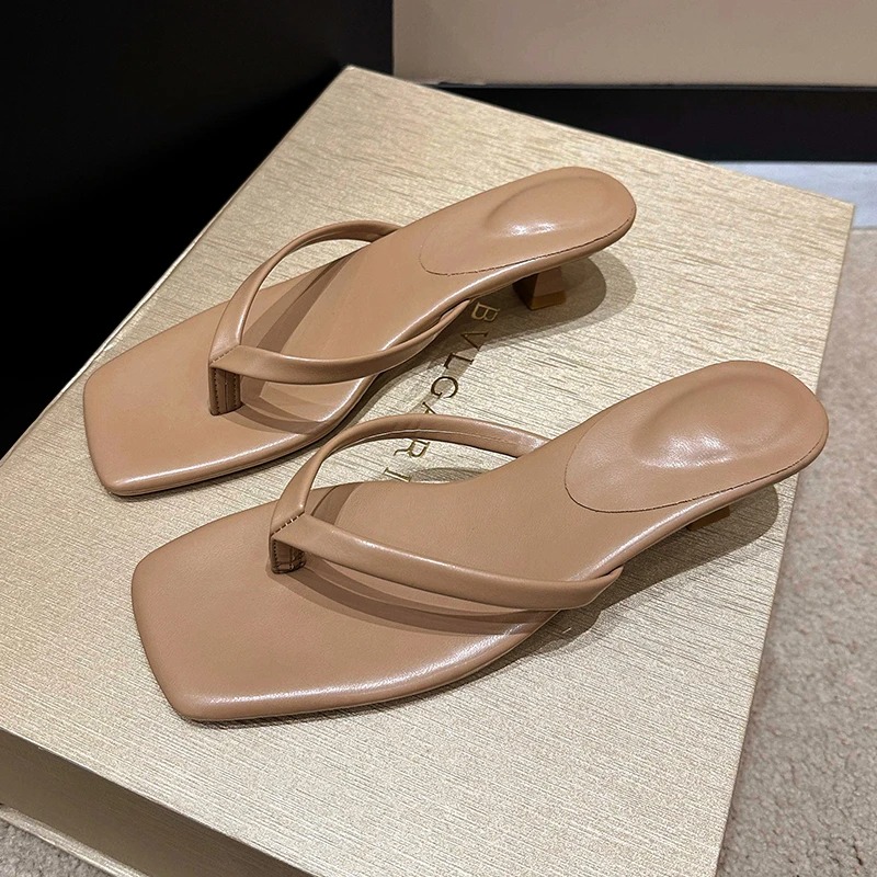 여름 여성 클립 토 슬리퍼 편안한 낮은 굽 슬라이드 슈 - Summer Clothing Modest 리뷰 및 가격