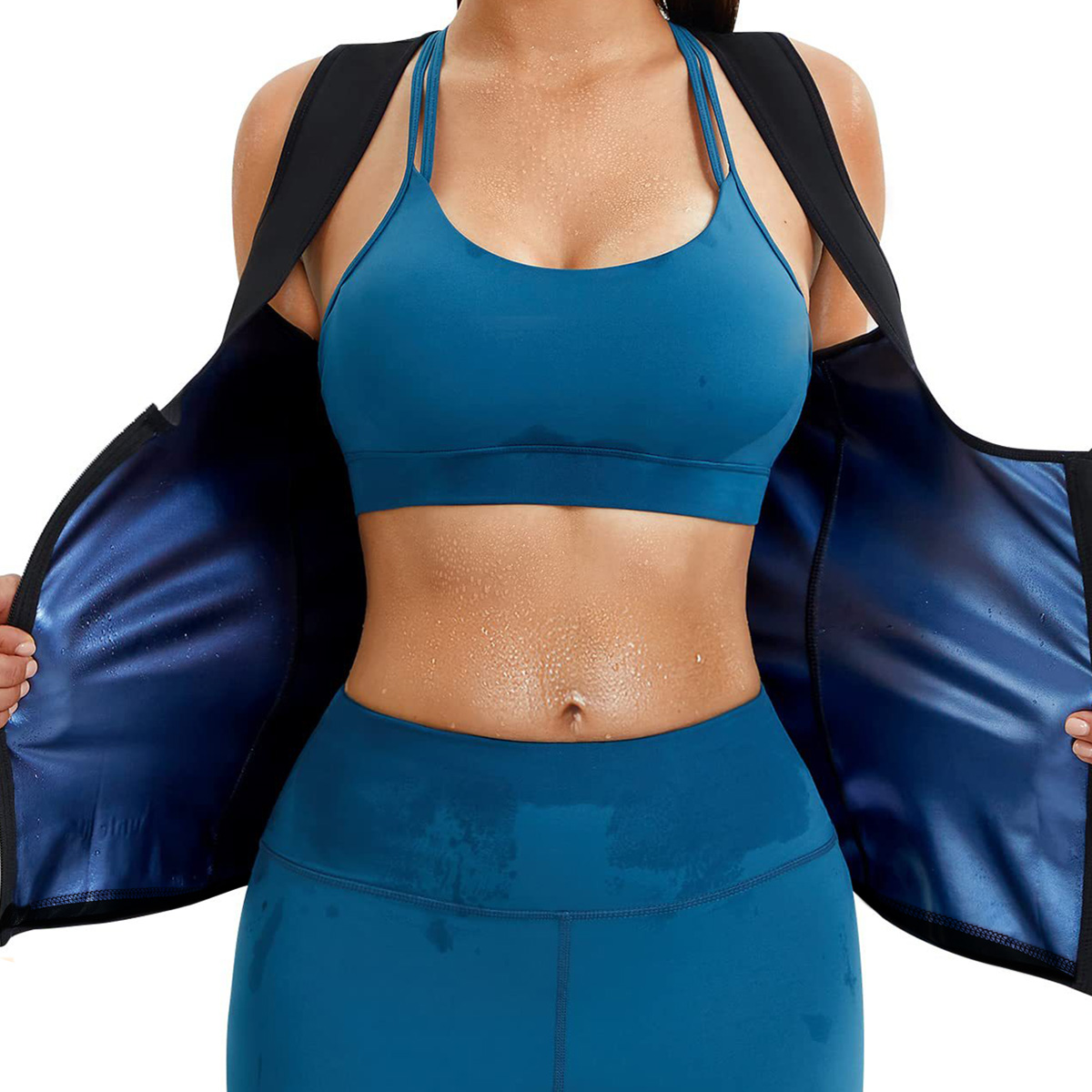 체중 감량을 위한 여성용 스웨트 조끼 1개 – 열을 가 - Tank Top Breathable 리뷰 및 가격
