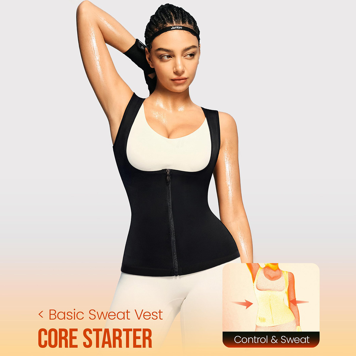 체중 감량을 위한 여성용 스웨트 조끼 1개 – 열을 가 - Tank Top Breathable 리뷰 및 가격