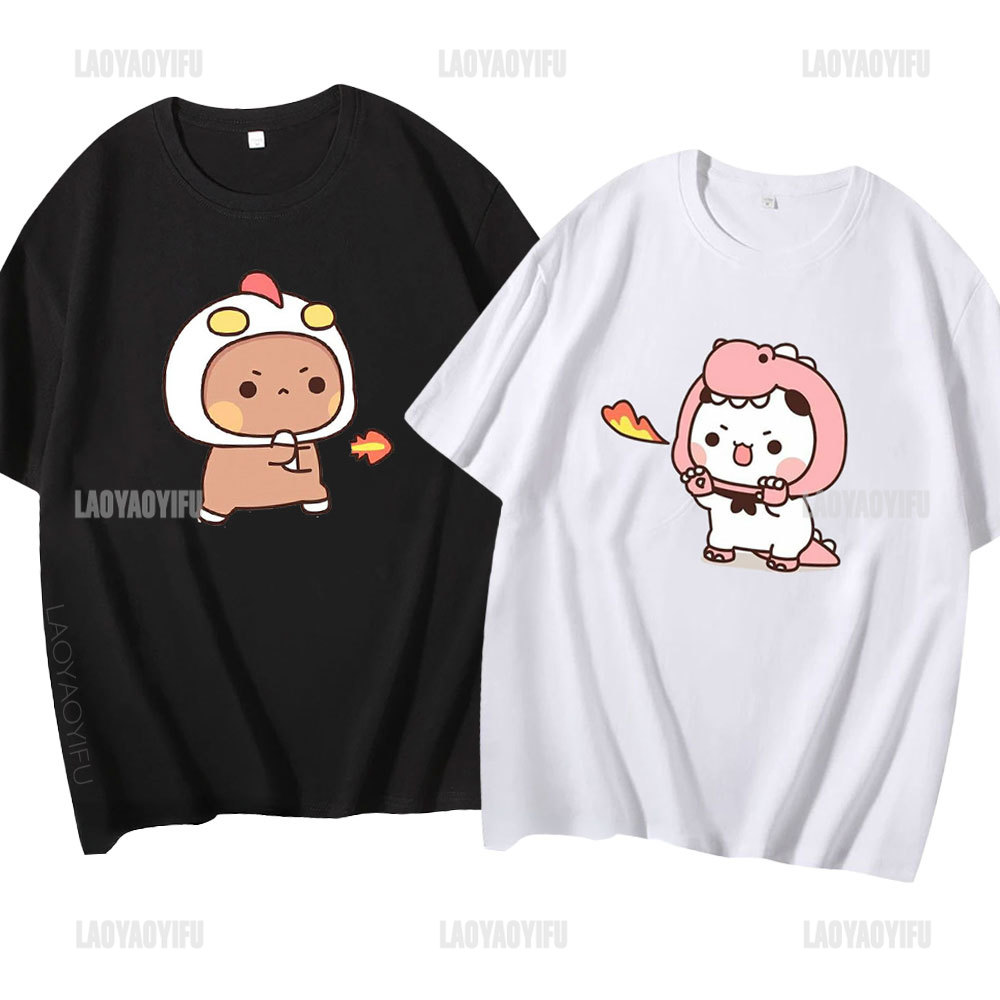 Kawaii Bubu Dudu Tshirt for Gi - Summer Clothing For 60 Year Old Woman 리뷰 및 가격