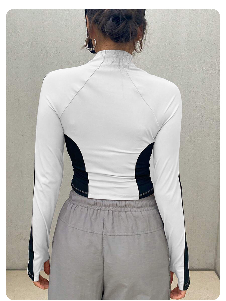 요가 의류 스탠드업 칼라 재킷 아웃도어 스포츠 긴팔 여 - Summer Clothing 리뷰 및 가격