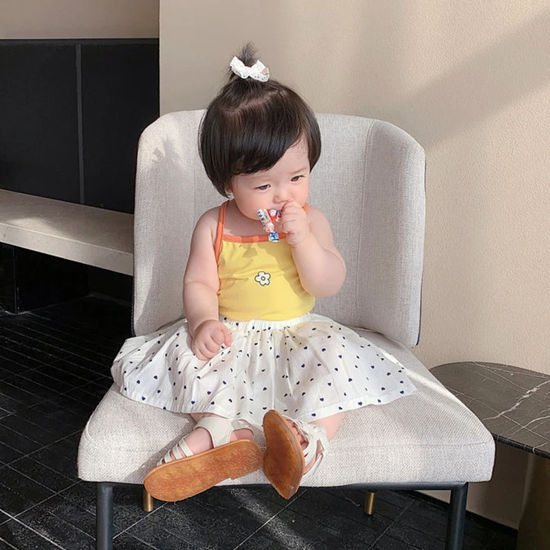 아동 여름옷 여아 귀여운 만화 탱크탑 아동 한국 캐주얼 - Summer Clothing Toddler 리뷰 및 가격