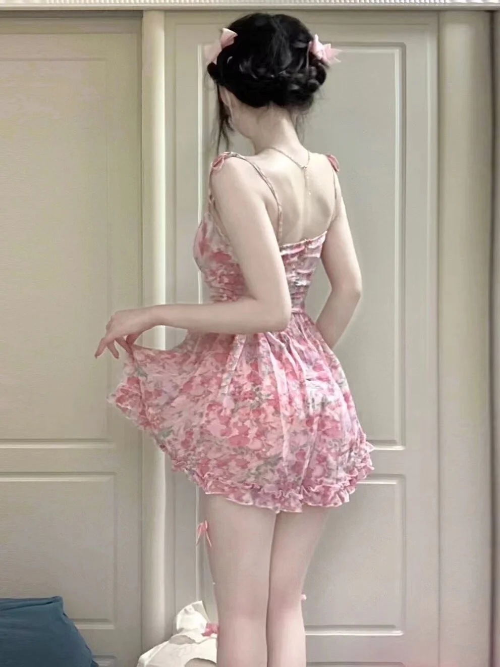 여성용 꽃 드레스 짧은 여름 원피스, 트렌디 미니 캐주 - Summer Clothing Zara 리뷰 및 가격
