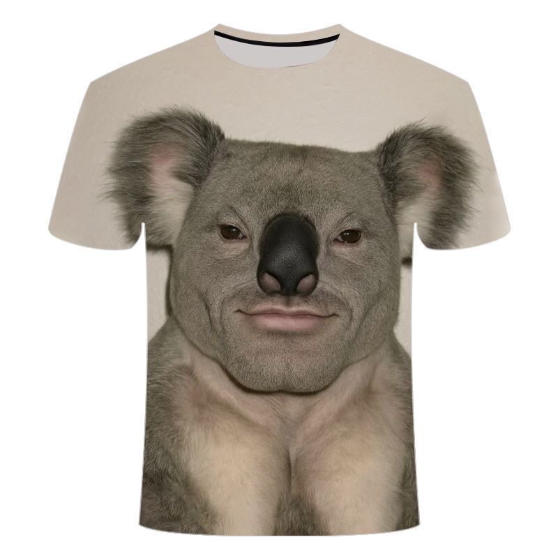 재미있는 Meme Monkey 3D 프린트 T 셔츠 청 - Summer Clothing Teens 리뷰 및 가격