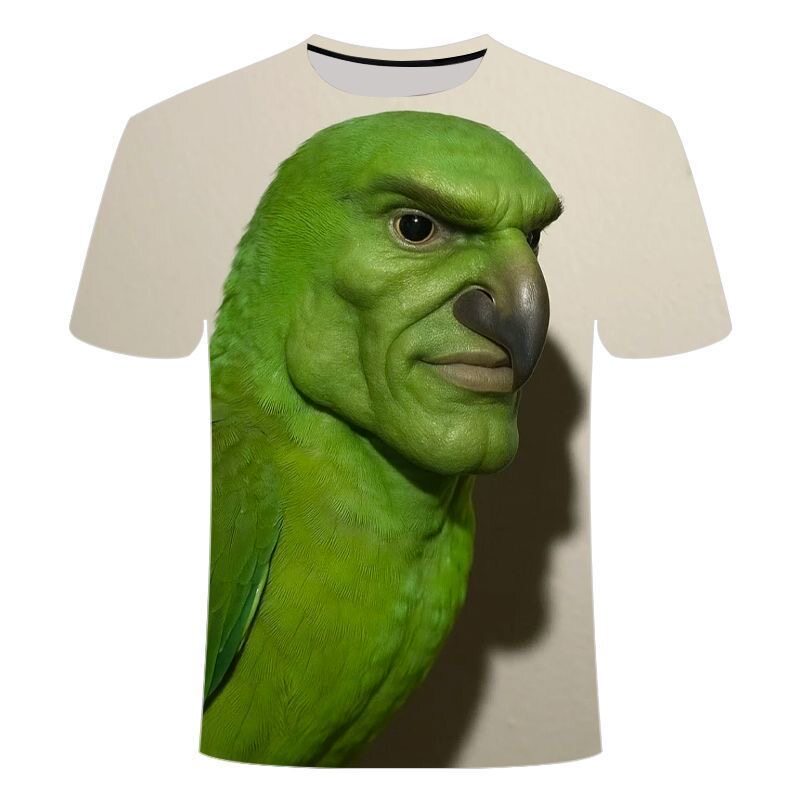 재미있는 Meme Monkey 3D 프린트 T 셔츠 청 - Summer Clothing Teens 리뷰 및 가격