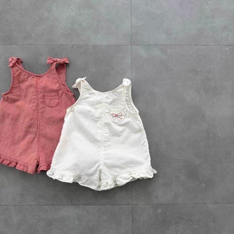HY2831 여아 여름 롬퍼 (턱받이와 반바지 포함)  - Summer Clothing Toddler 리뷰 및 가격