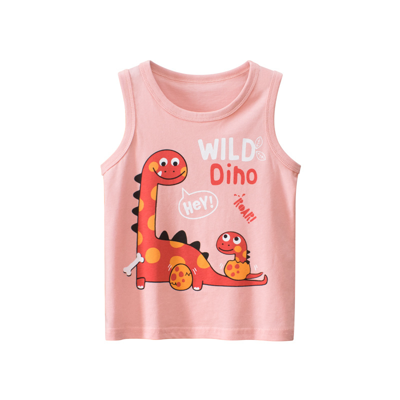 2023 여름 여아용 어린이 조끼, 100% 코튼 공룡 - Summer Clothing Toddler 리뷰 및 가격